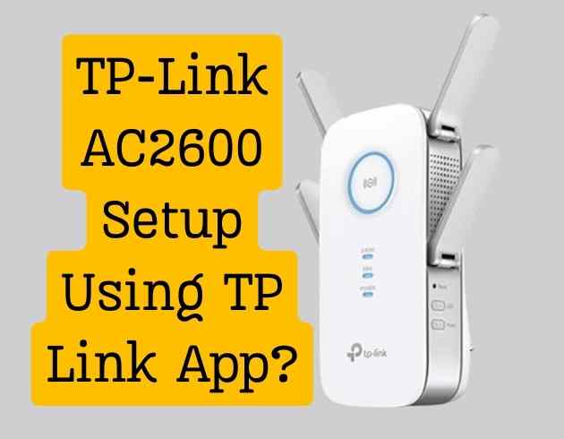 tp-link ac2600 setup