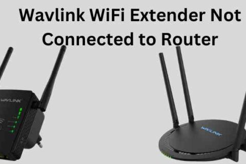 wavlink extender not connected to router