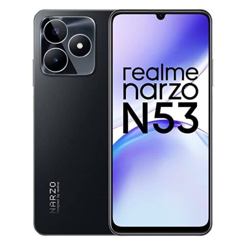 Realme Narzo N53 (Feather Black, 4GB+64GB)